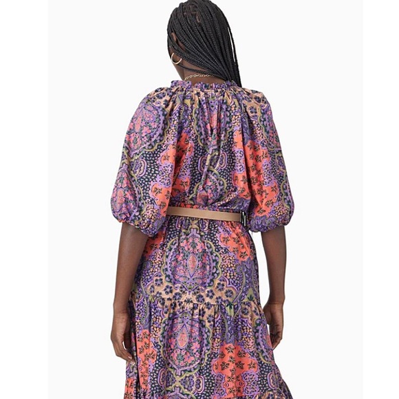 Xirena Jules Puff Sleeve Top in Black Opal - Picture 2 of 10